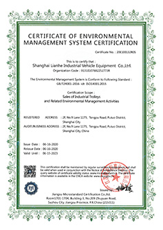 Certification du système ISO14001